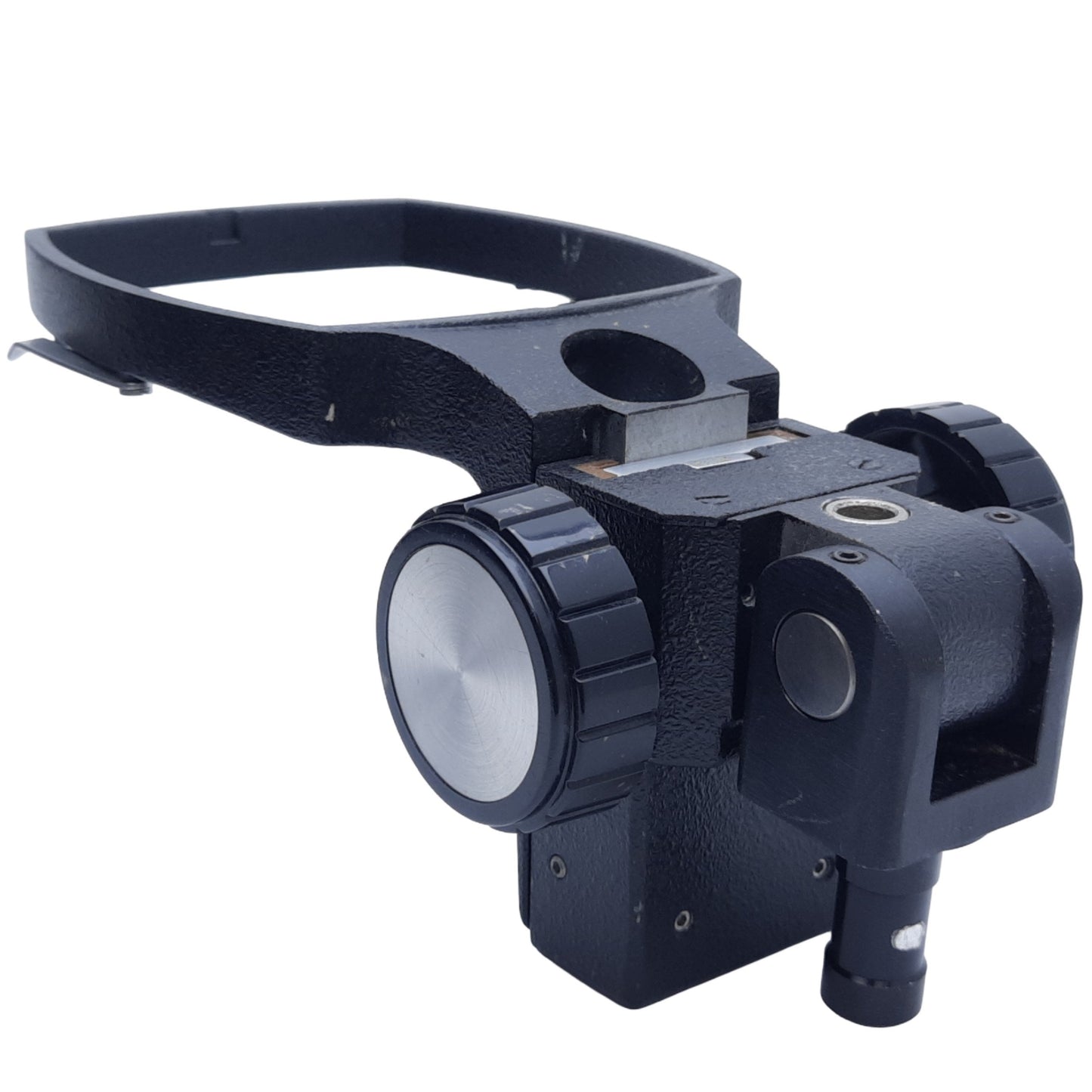 Used Bausch & Lomb 31-26-59 E-Arm for all StereoZoom Microscope, 5/8" Mount Pin