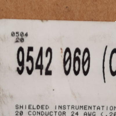 Used Belden 9542 060 Computer EIA RS-232 Cable 24AWG, 20 Conductors, Sold By The Foot