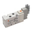 Used SMC SYJ5123-5MZ -M5 Solenoid Valve, 5/2-Way, M5, 0.15-0.7MPa, 24VDC Coil