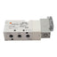 Used SMC SYJ5123-5MZ -M5 Solenoid Valve, 5/2-Way, M5, 0.15-0.7MPa, 24VDC Coil