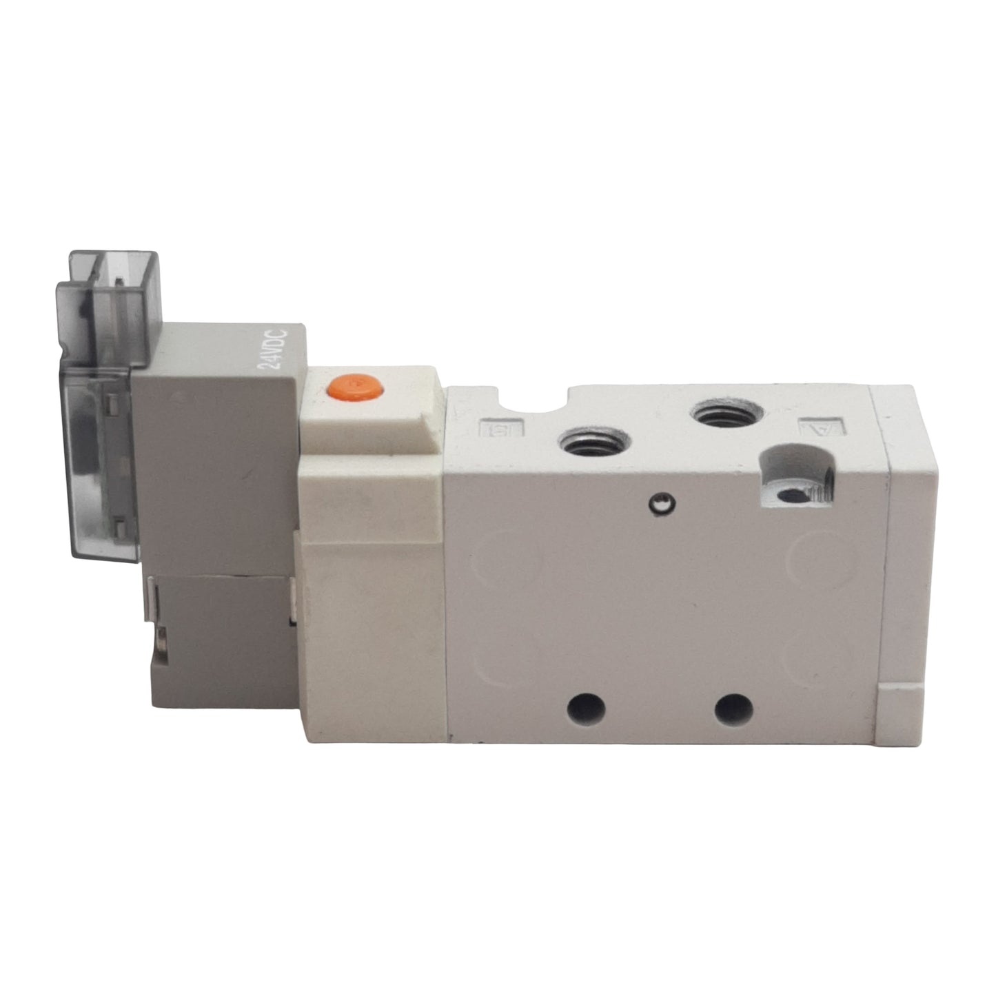 Used SMC SYJ5123-5MZ -M5 Solenoid Valve, 5/2-Way, M5, 0.15-0.7MPa, 24VDC Coil
