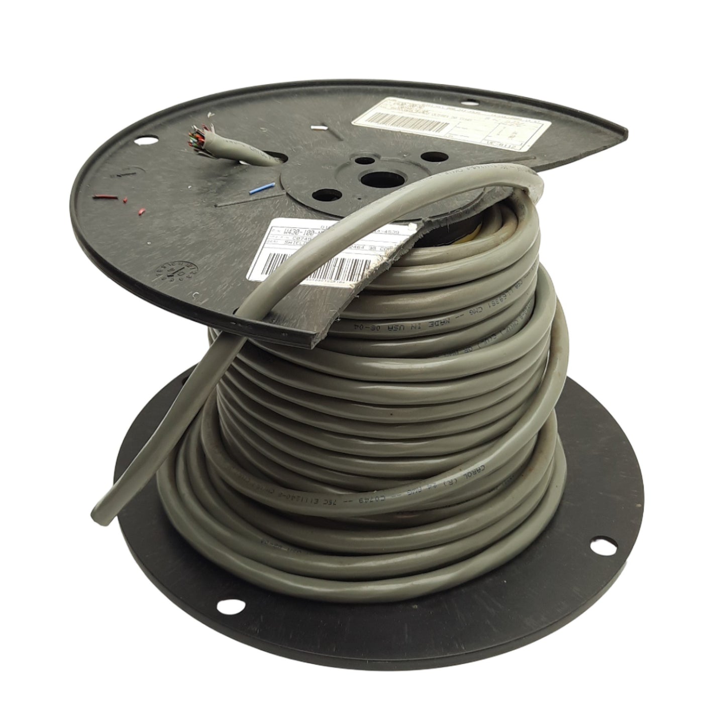 Used Prysmian Group C0749-12-10 Multiple Conductor Wire, 30-Cond., 24 AWG, TC, 60ft