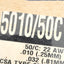 Used Alpha Wire 5010/50C Multi Conductor Cable 22AWG, 50 Conductor, Sold By The Foot