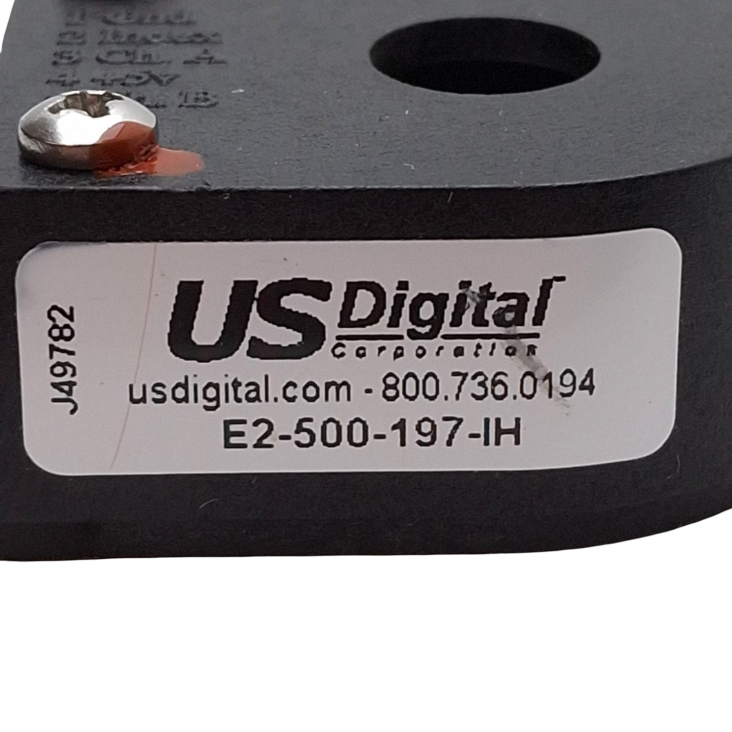 Used US Digital E2-500-197-IH Optical Encoder Kit, 500CPR, ø5mm Bore, 5-Pin, 5VDC