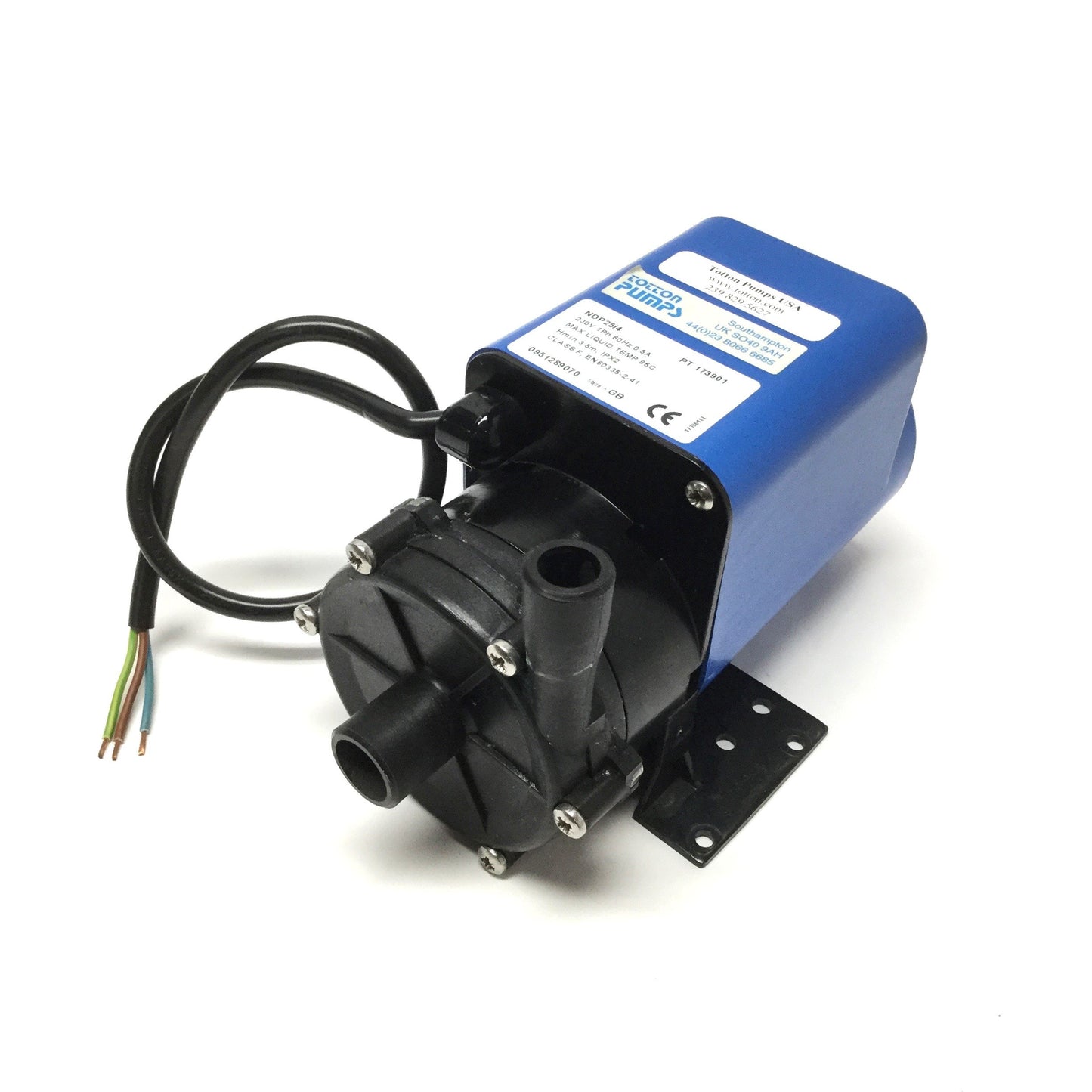 Used Totton NDP 25/4 Magnetically Coupled Centrifugal Pump 25LPM, 230VAC 60Hz 1PH