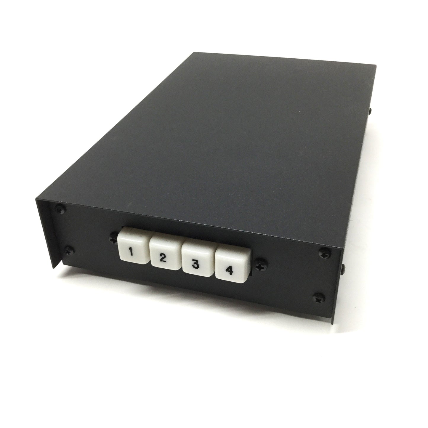 Used Pelco MS504DT Camera Video Switcher 4-Input, BNC, Interlocked Manual Pushbuttons