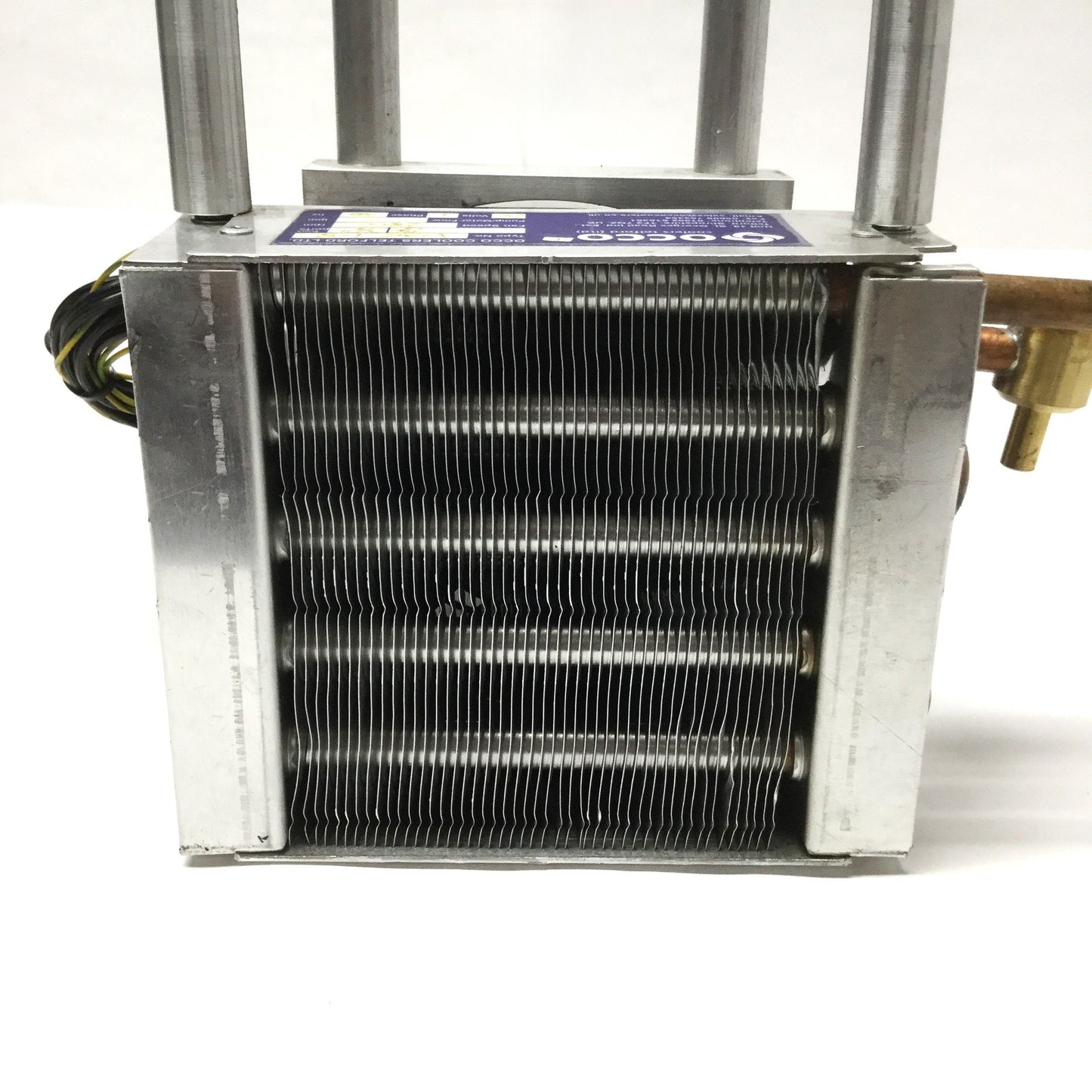 Used Occo WAE 1.8 Fan Air-Blown Water Cooler Heat Exchanger 230VAC 50Hz 10LPM 15bar