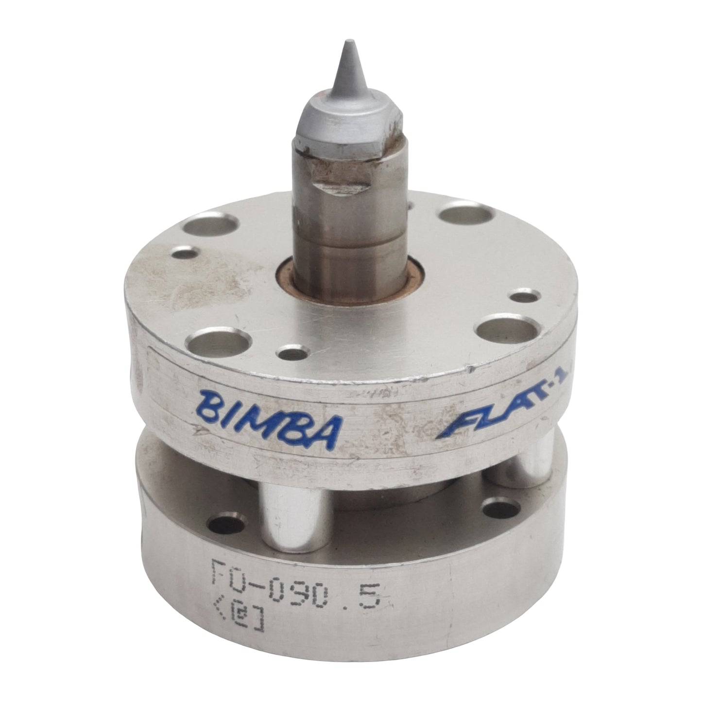 Used Bimba FO-090.5 FLAT-1 Pneumatic Cylinder, ø1-1/16" Bore, 1/2" Stroke, 1/8" NPT