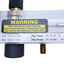 New – Open box King Instrument 75302117C-05 Block #7C Flow Meter 2 to 20 SCFM Air Scale 250mm