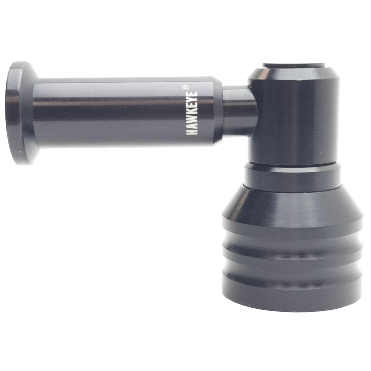 Used Hawkeye AE-9003 Angled Eyepiece 90° Angle, ID ø1.2in, OD ø1.7in, Color Black