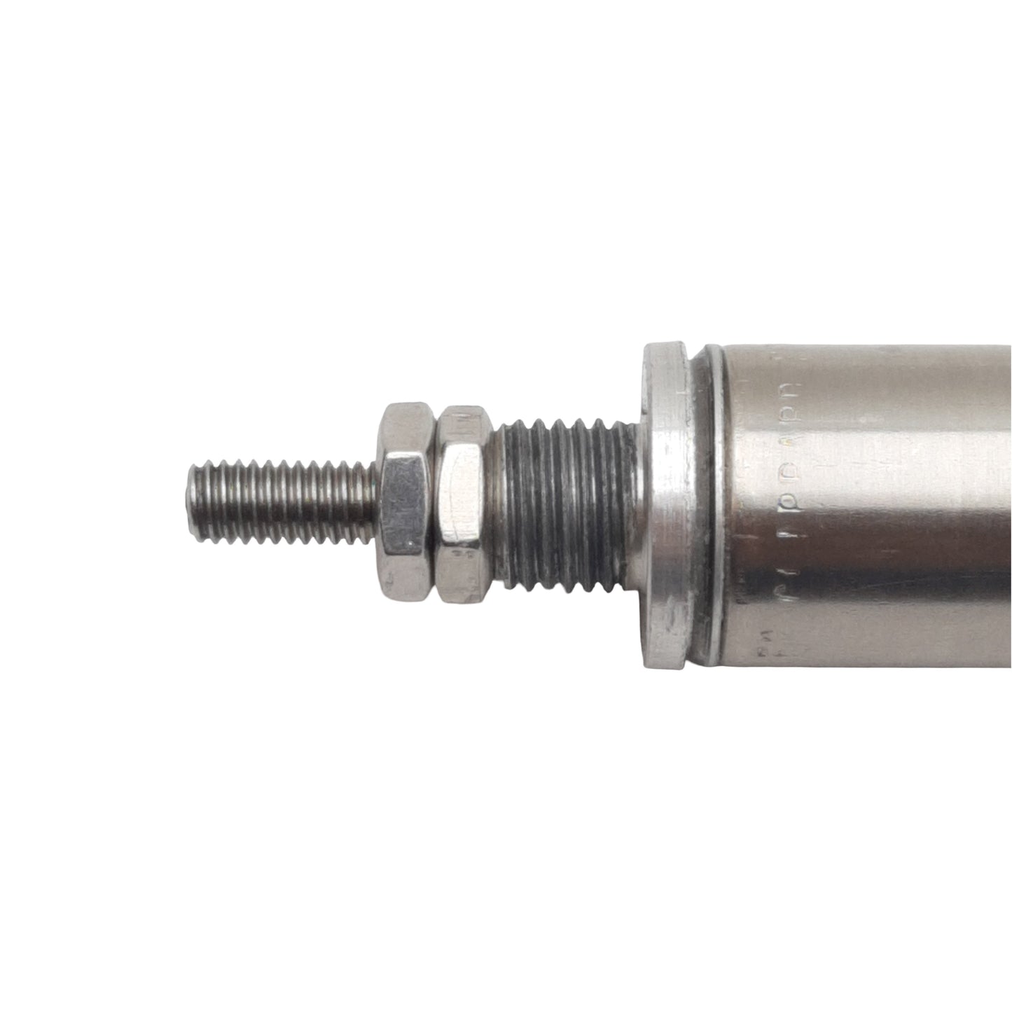 Used Clippard SSR-10-2 Pneumatic Cylinder, ø5/8in Bore, 2in Stroke, #10-32, 250psig