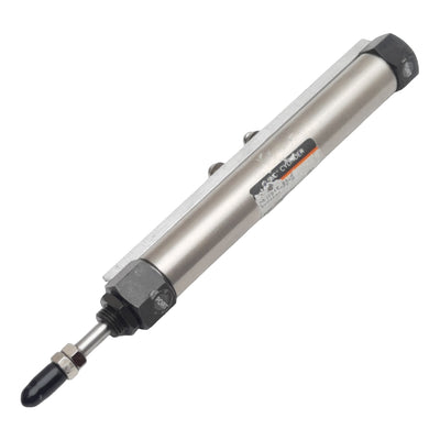 Used SMC CDJ1B15-80-A Pneumatic Cylinder, ø15mm Bore, 80mm Stroke, M5, 100psi Max