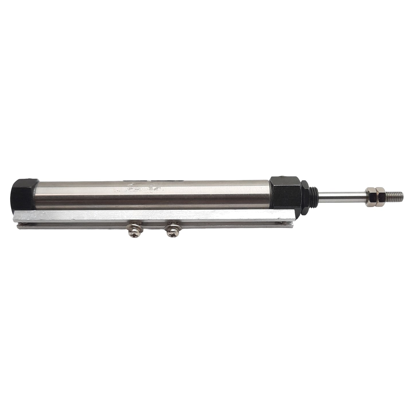 Used SMC CDJ1B15-80-A Pneumatic Cylinder, ø15mm Bore, 80mm Stroke, M5, 100psi Max