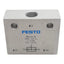 Used Festo OS-1/4-B Pneumatic Gate Valve, G1/4in Ports, 1170l/min, 1-10bar