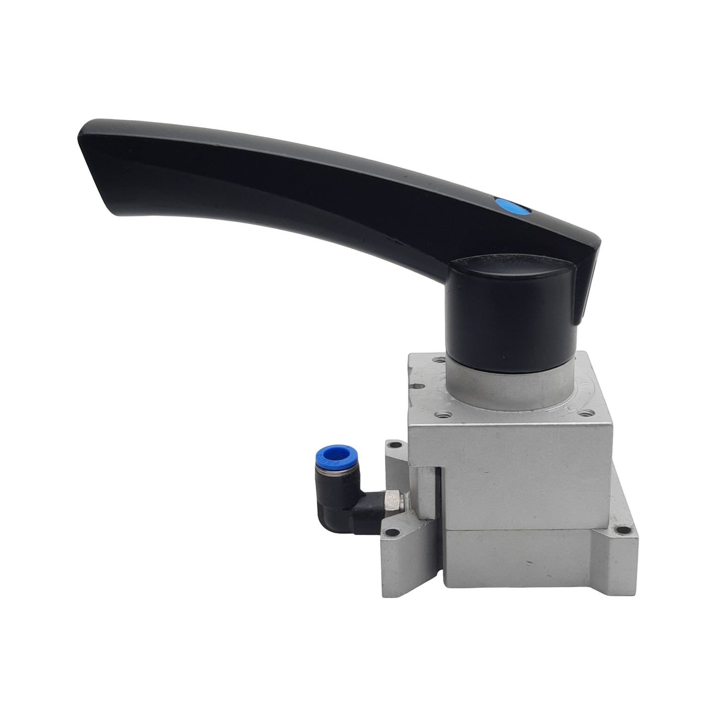 Used Festo 538186 Hand Lever Valve, 4/3-Way Exhausted, G1/4in, 1150l/min, -0.95~10bar