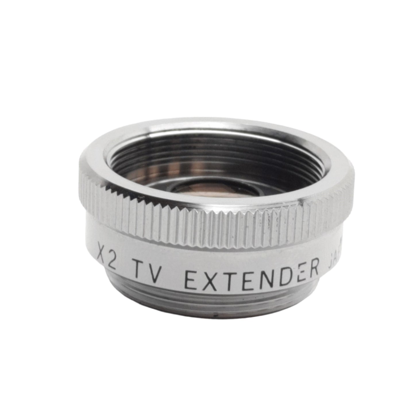 Used Japan X2 Focal Length TV Extender Lens, C-Mount, Doubles Focal Length