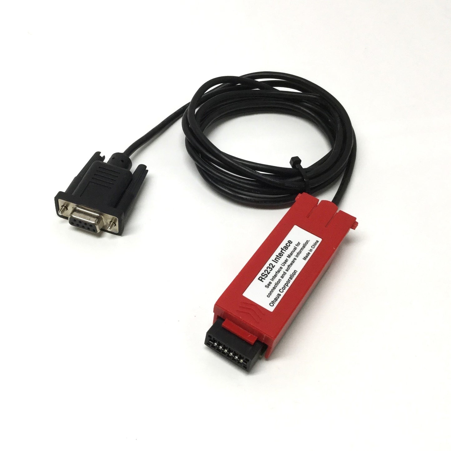 Used OHAUS 83032107 RS232 Interface Kit for Navigator, SP, TA Balance Scales DB9
