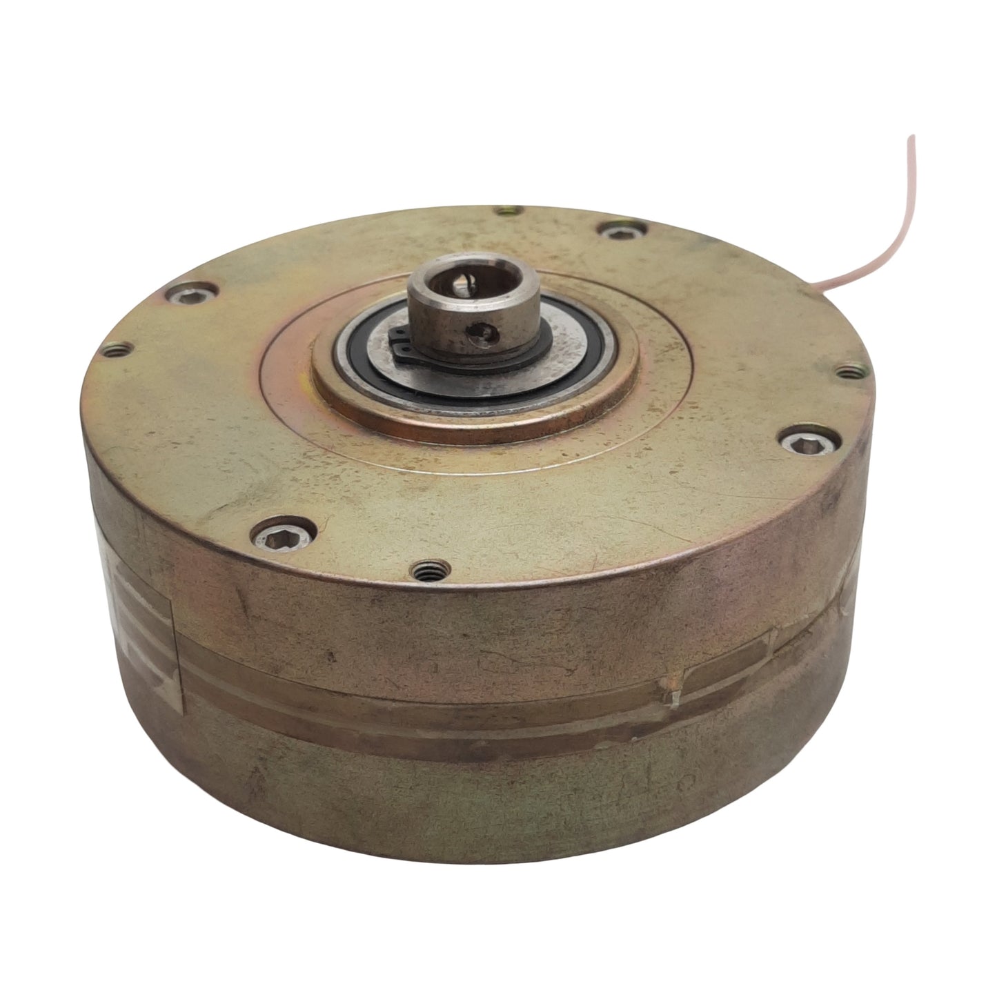 Used Placid B60-24-H Magnetic Particle Brake, 24VDC, ø0.5in Bore, 1~60lb-in, 1800rpm