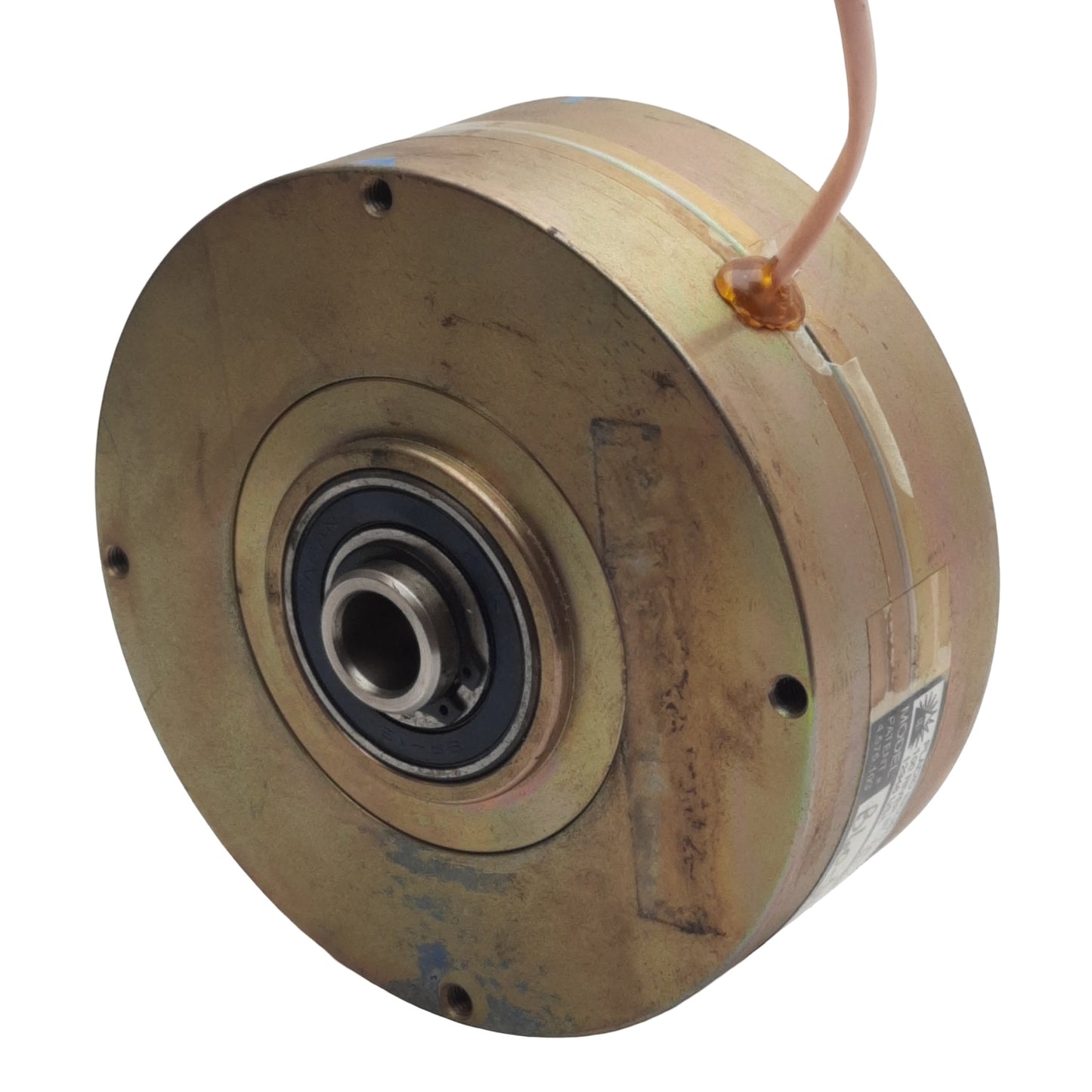 Used Placid B60-24-H Magnetic Particle Brake, 24VDC, ø0.5in Bore, 1~60lb-in, 1800rpm