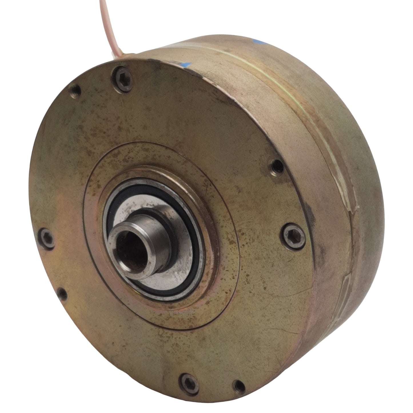 Used Placid B60-24-H Magnetic Particle Brake, 24VDC, ø0.5in Bore, 1~60lb-in, 1800rpm
