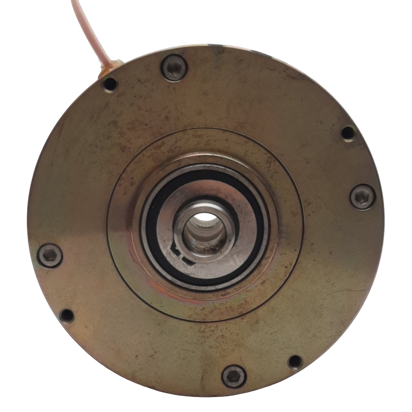 Used Placid B60-24-H Magnetic Particle Brake, 24VDC, ø0.5in Bore, 1~60lb-in, 1800rpm