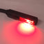 Used Littlite L-12-LED Dual-Color Task Lamp, Red/White LED, w/ 12VDC Power Supply