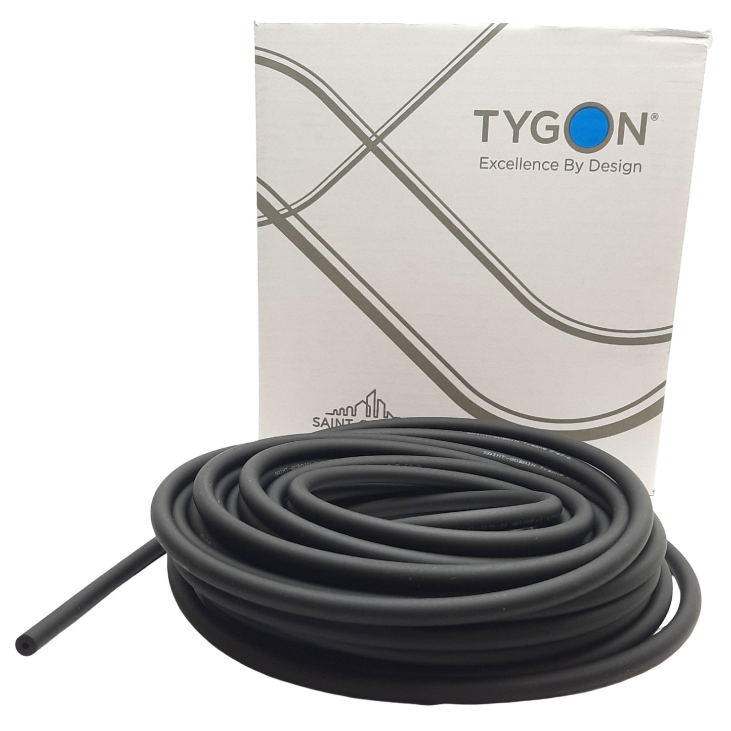 New Tygon A-60-G Industrial Grade Tubing 1/8in ID, 3/8in OD, 50ft Length, 1/8in Wall