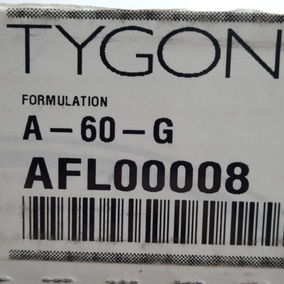 New Tygon A-60-G Industrial Grade Tubing 1/8in ID, 3/8in OD, 50ft Length, 1/8in Wall