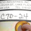 Used Placid C70-24 Magnetic Particle Clutch, 24VDC, ø3/4in Shaft, 2-70lb-in, 1000rpm