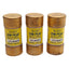 Used Lot of 3 Bussmann LPJ-60SP Dual-Element Time-Delay Fuse, Class J, 60A 600VAC