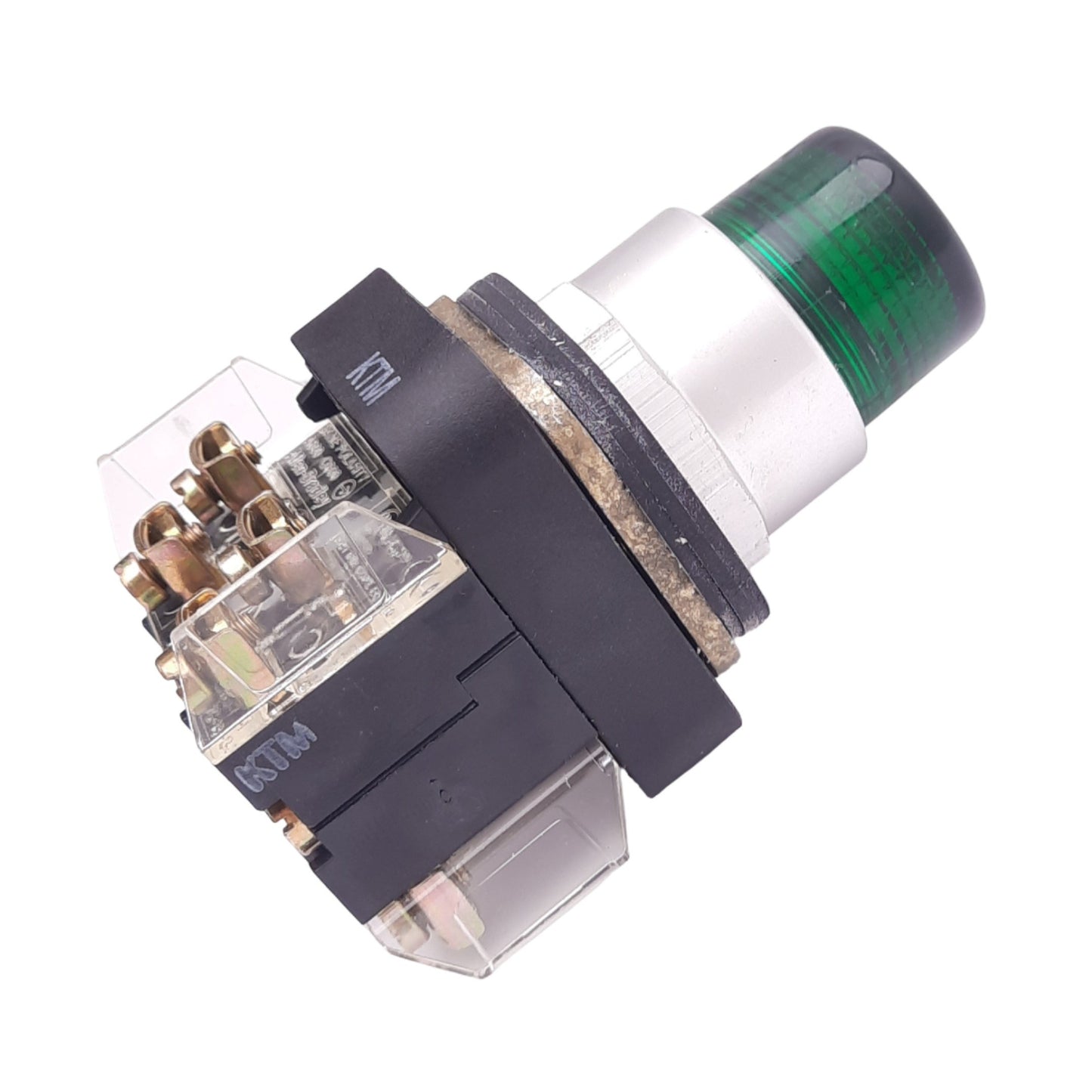 Used Allen Bradley 800T-QB10 Illuminated Push Button, ø30mm, 1NC 1NO, 600V 10A Max