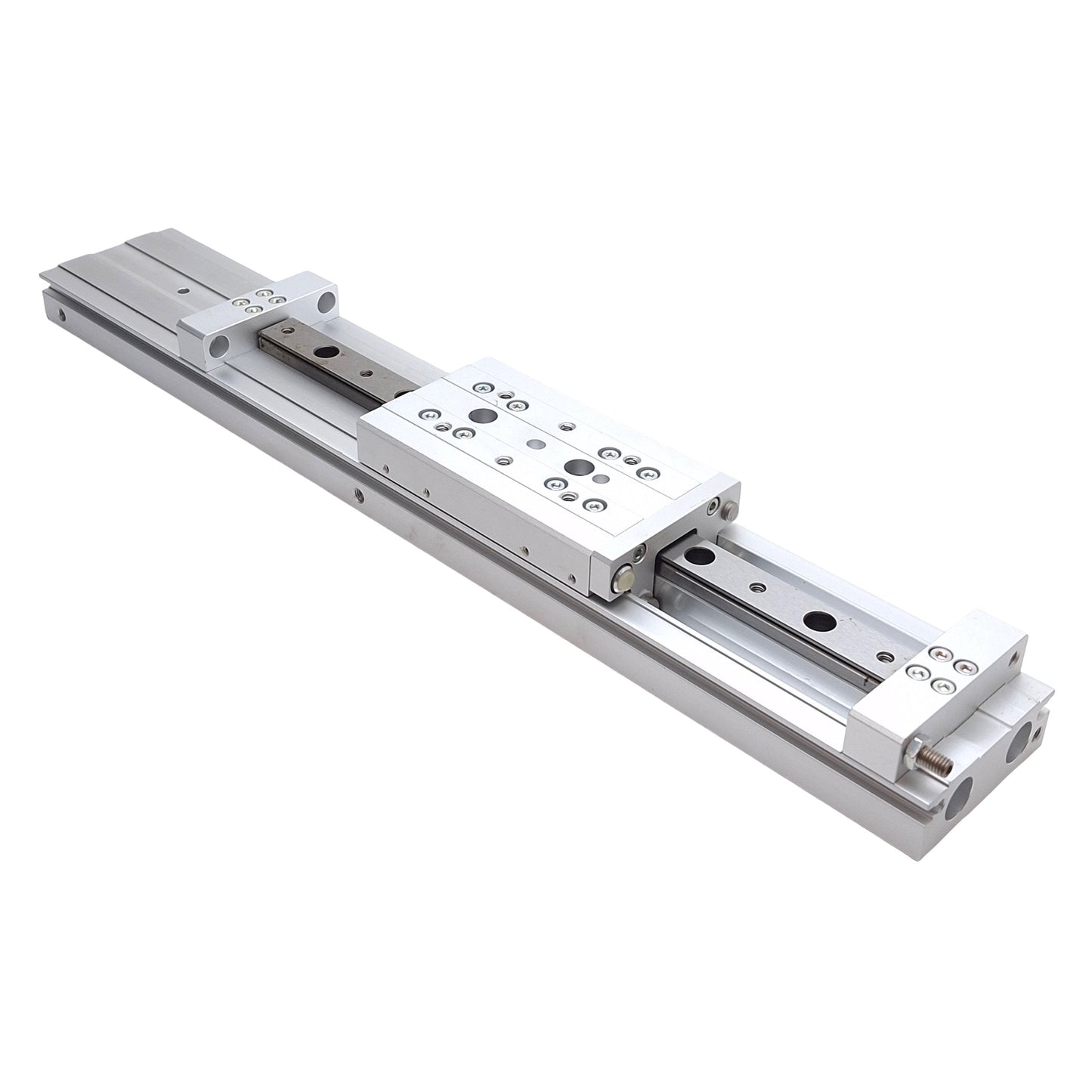 Used SMC MXW12-150 Pneumatic Slide Table, ø12mm Bore, 150mm Stroke, 0.7MPa, M5 Ports