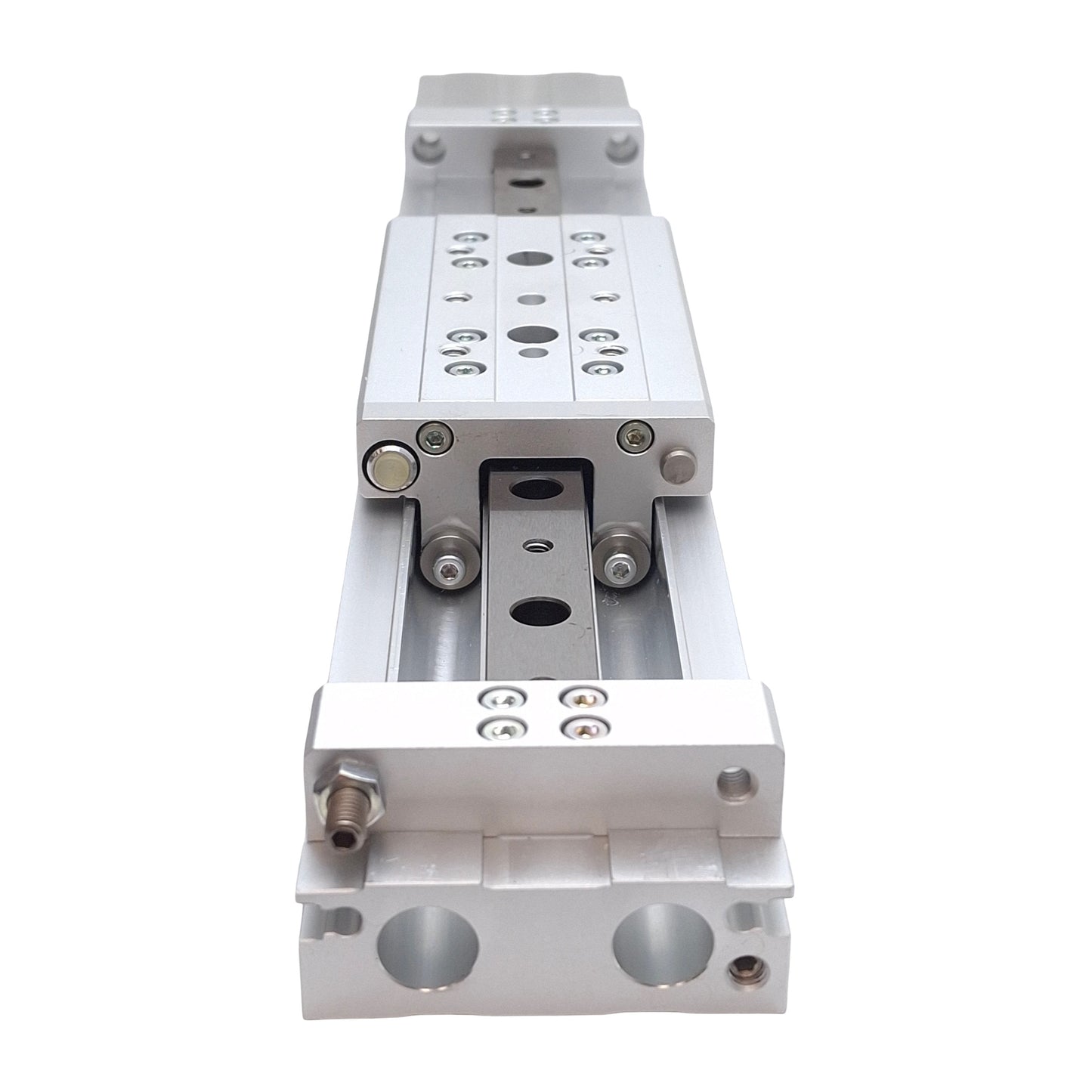 Used SMC MXW12-150 Pneumatic Slide Table, ø12mm Bore, 150mm Stroke, 0.7MPa, M5 Ports