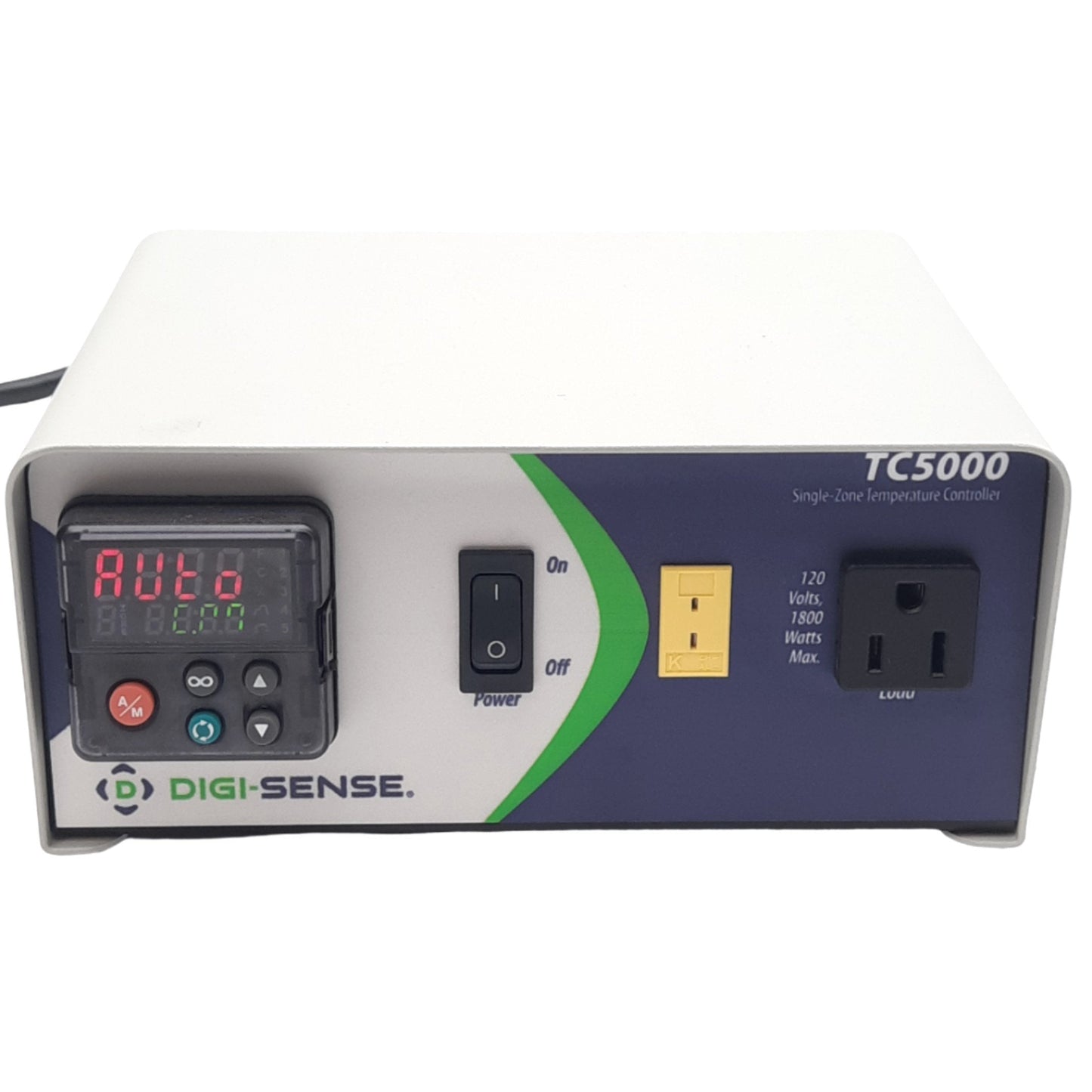 Used Digi-Sense 36225-62 TC5000 Single-Zone Temperature Controller, Type K, 120VAC
