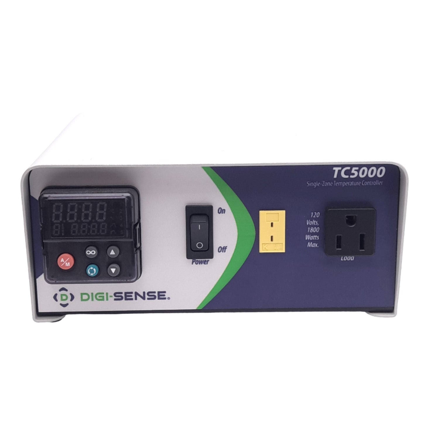 Used Digi-Sense 36225-62 TC5000 Single-Zone Temperature Controller, Type K, 120VAC