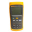 Used Fluke 53II Temperature Logging Digital Thermometer, Mini TC In, KJTERSN Sensors