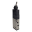 Used SMC VZM450-N01-08 Pneumatic Valve, Toggle Lever, 5/2-Way, 1/8in NPT, 0.15-1MPa