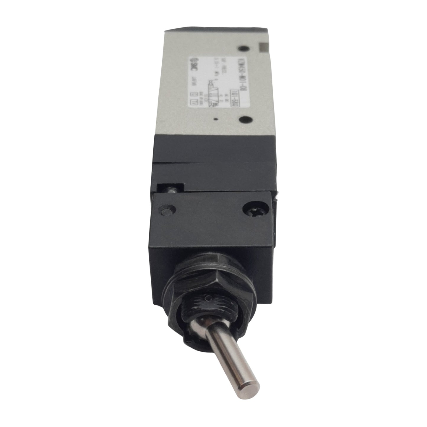 Used SMC VZM450-N01-08 Pneumatic Valve, Toggle Lever, 5/2-Way, 1/8in NPT, 0.15-1MPa