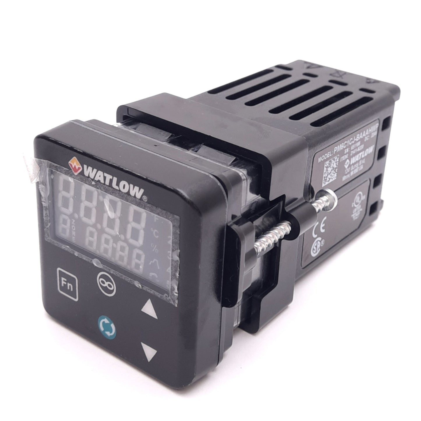 Used Watlow PM6C1CJ-BAAAHWP Universal PID Temperature Controller, 1/16DIN, 100-240VAC