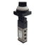 Used SMC VZM550-01-34B Pneumatic Valve, Twist Selector, 5/2-Way, Rc1/8in, 0.15-0.7MPa