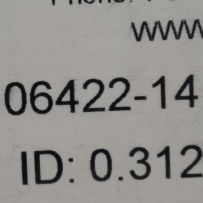 New – Open box Cole-Parmer TR-06422-14 TPE Tubing, ø5/16in ID, ø1/2in OD, 13ft Length