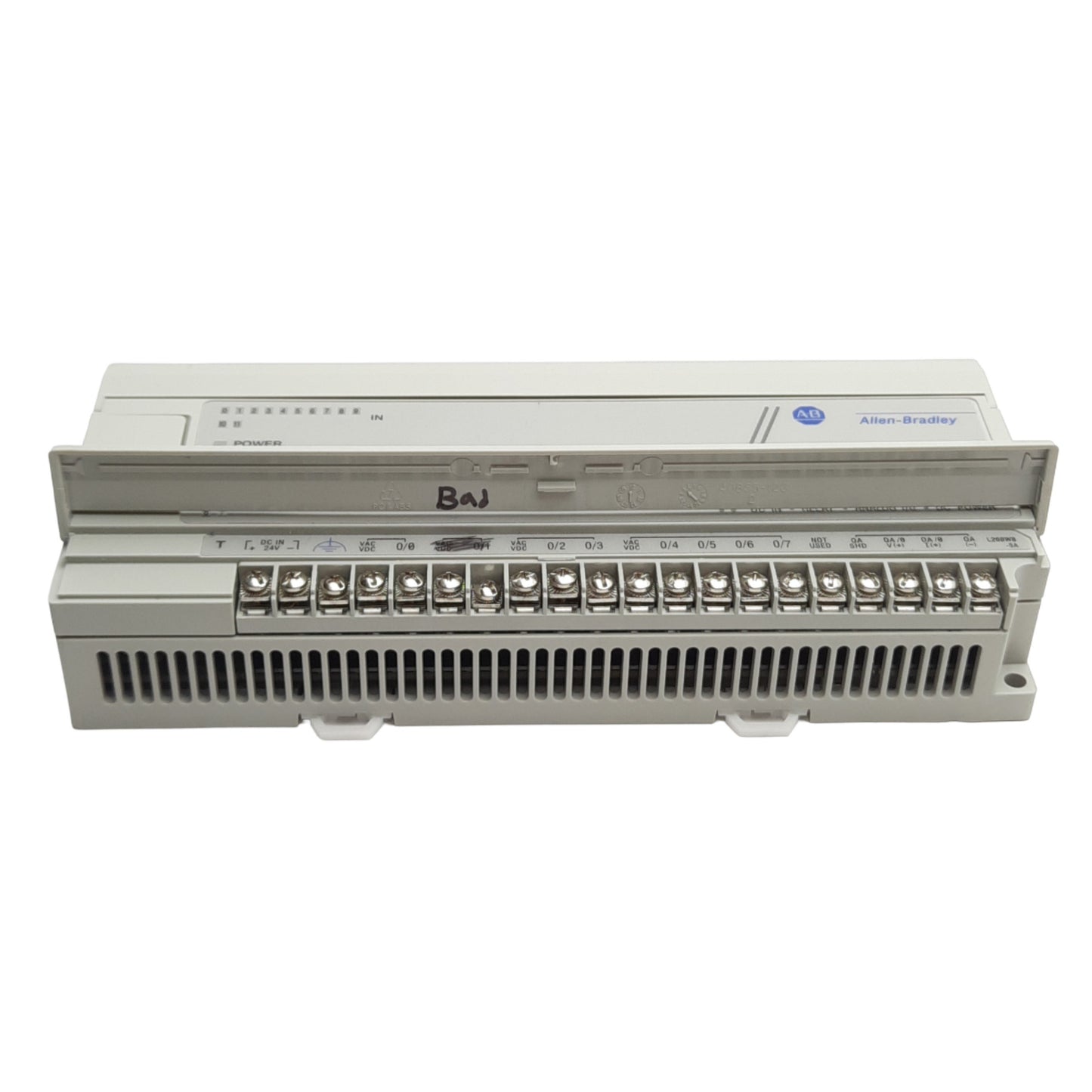 Used Allen Bradley 1761-L20BWB-5A MicroLogix 1000 PLC Controller, *7 OUTPUTS*