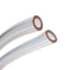 Used Tygon ACC022071 Vacuum & Lab Tubing Formula R-3603 I.D. 4.5mm O.D. 7.5mm 28FT