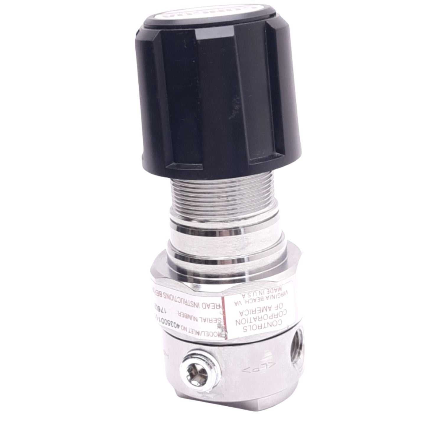 Used CONCOA 4035001-01-000 Pressure Regulator, 1/4in NPT, 0-500psig Set, 3000psig Max