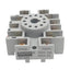 New Dayton 6X156M Relay Socket, 11-Pin Octal, 600V 5A/300V 15A, DIN Rail Mount