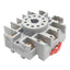 New Dayton 6X156M Relay Socket, 11-Pin Octal, 600V 5A/300V 15A, DIN Rail Mount