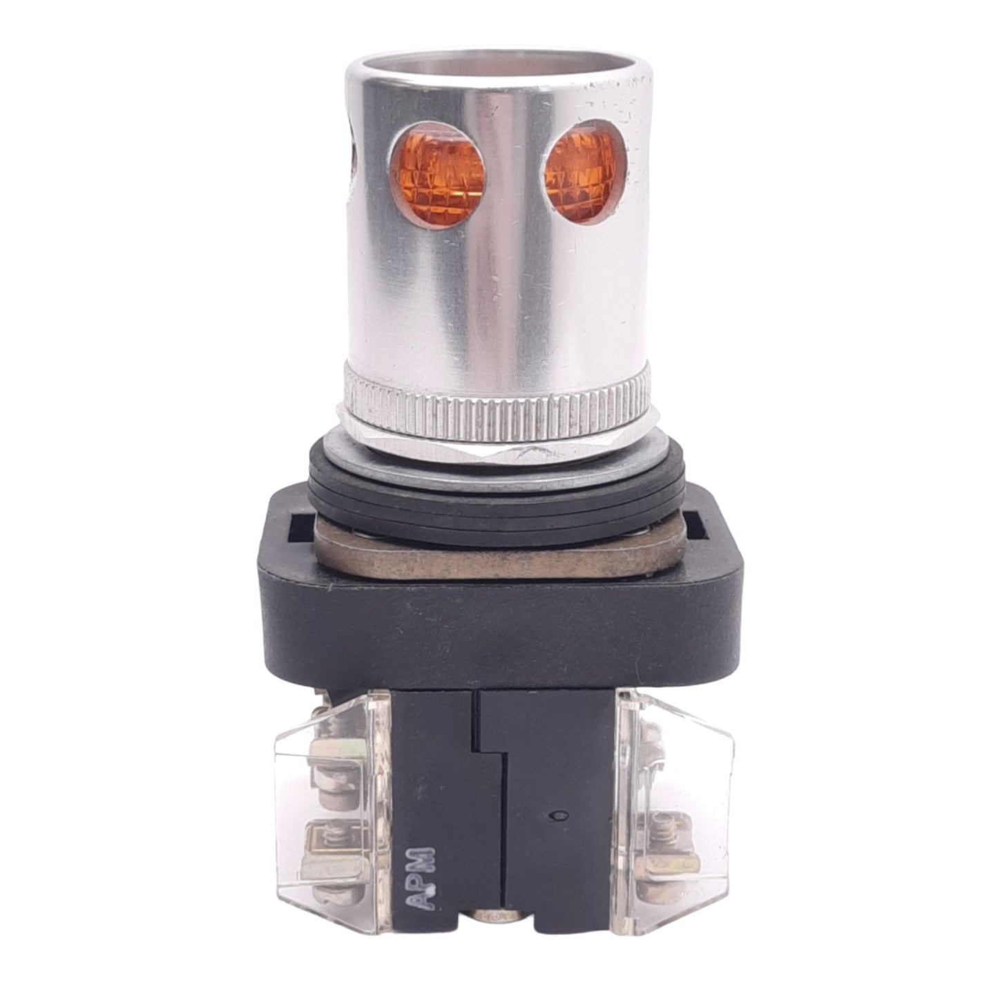 Used Allen Bradley 800T-QA10 Amber Illuminated Pushbutton, ø30mm, 1NC 1NO, 600V 10A