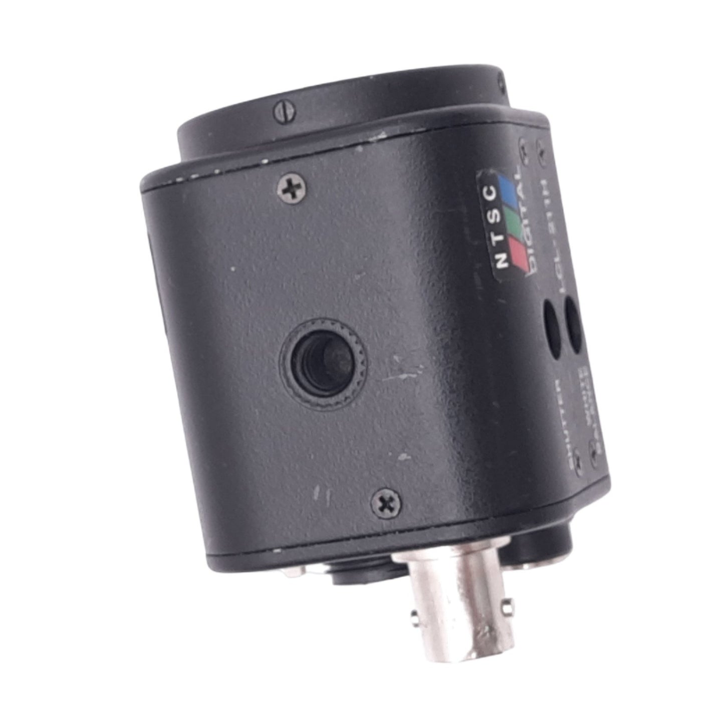 Used Watec LCL-211H Digital CCD Color Camera, 1/3in, 350 TV Lines, 12VDC, CS-Mount