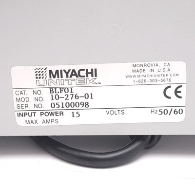 For parts or not working Miyachi Unitek 10-276-01 Weldmatic Fiber Optic Light Source, 115VAC, *No Light