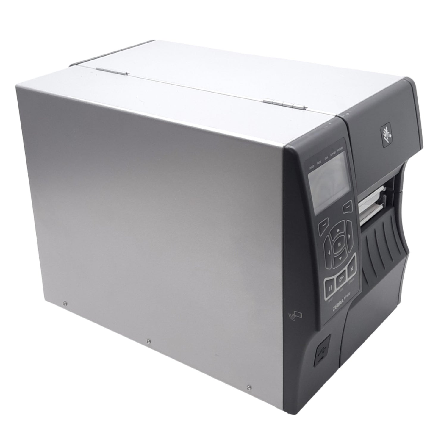 Used Zebra ZT41043-T010000Z Direct Thermal Printer, 300dpi, 4" Print, 100-240VAC
